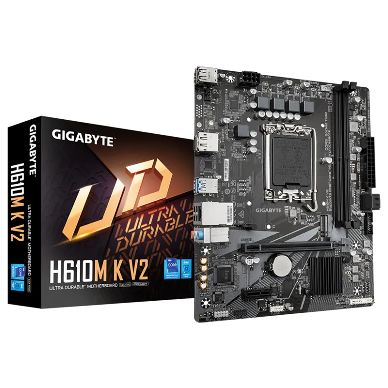 PLACA BASE GIGABYTE H610M K V2 1700 MATX 2XDDR5