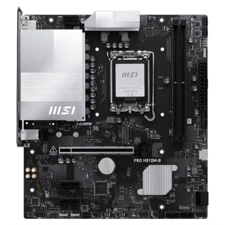 PLACA BASE MSI PRO H810M-B 1700 MATX 2XDDR4