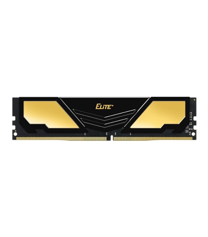 DDR4 TEAMGROUP ELITE HEATSINK 16GB 3200 NEGRO / DORADO