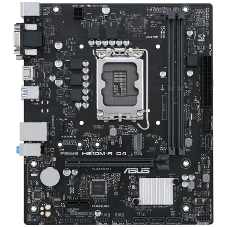 PLACA BASE ASUS PRIME H610M-R D4 SI BULK 1700 MATX 2XDDR4