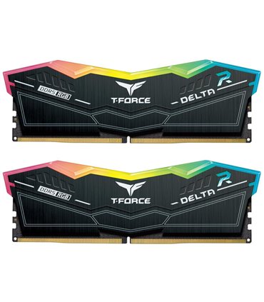 DDR5 TEAMGROUP T-FORCE DELTA RGB 16GB X2 7200 NEGRO
