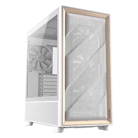 CAJA ANTEC FLUX ATX VENT 3X120MM 1X12OM REVERSE 1X140MM SIN FUENTE BLANCO