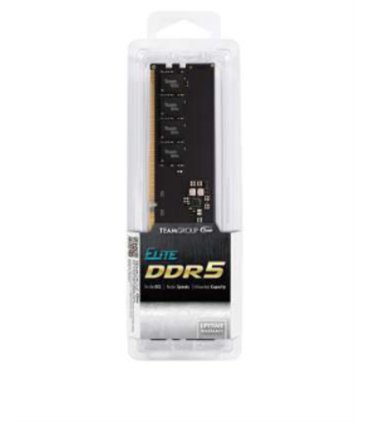 DDR5 TEAMGROUP ELITE UDIMM 32GB 4800 NEGRO