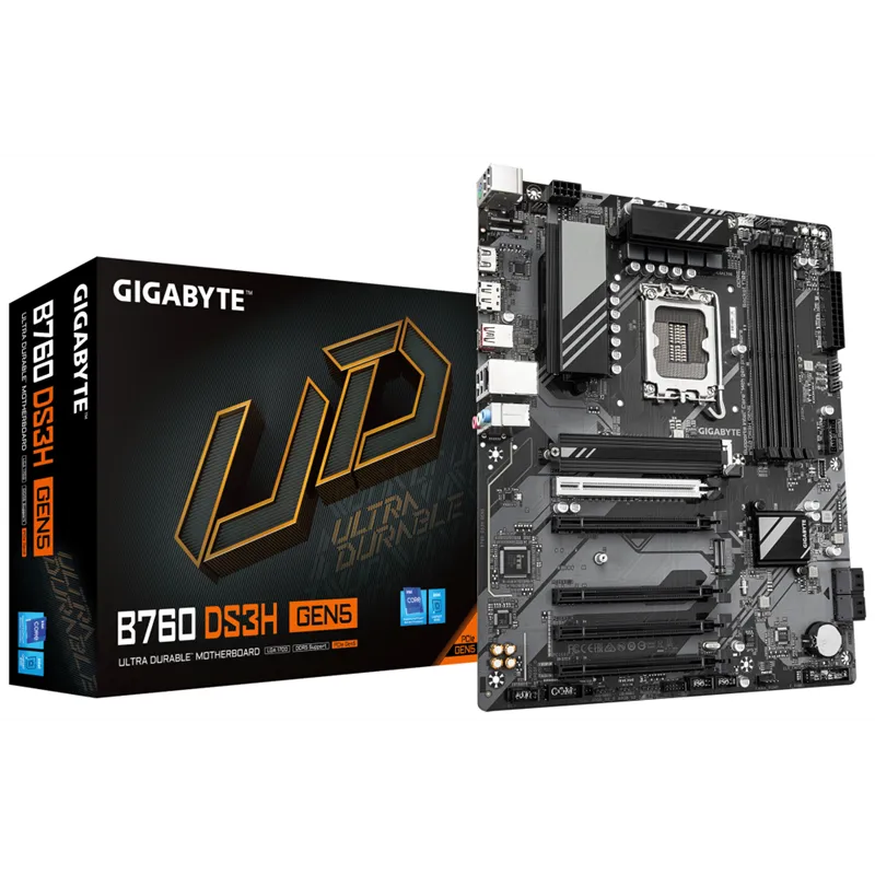 PLACA BASE GIGABYTE B760 DS3H  GEN5 1700 AX ATX 4XDDR5