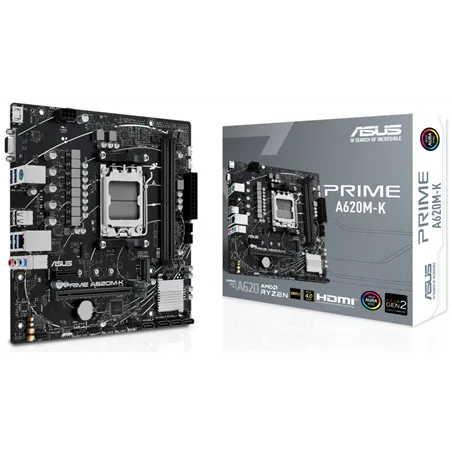 PLACA BASE ASUS PRIME A620M-K AM5 MATX 2XDDR5