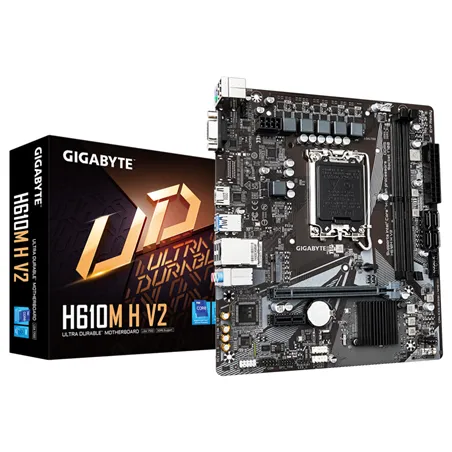 PLACA BASE GIGABYTE H610M H V2 1700 MATX 2XDDR5