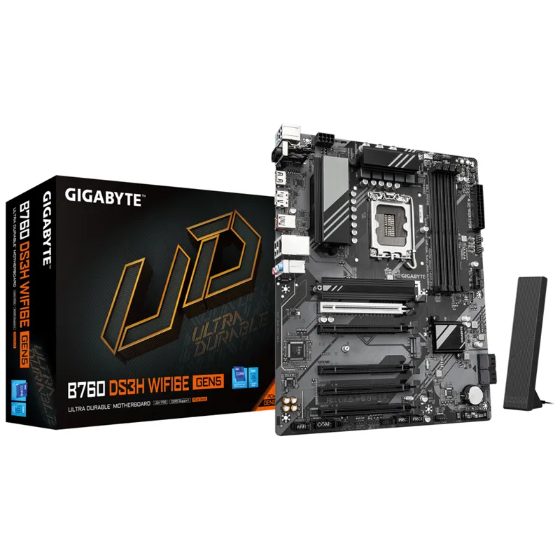 PLACA BASE GIGABYTE B760 DS3H  WIF6E GEN5 1700 AX ATX 4XDDR5