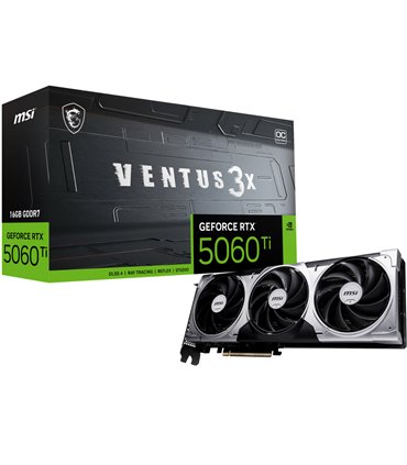TARJETA GRAFICA MSI RTX 5060 TI 16G VENTUS 3X OC