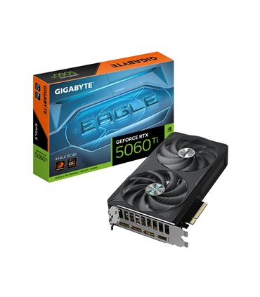 TARJETA GRAFICA GIGABYTE RTX 5060 TI EAGLE OC 8GB GDDR7 NEGRO