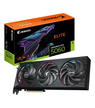 TARJETA GRAFICA GIGABYTE GAMING RTX 5060 AOURUS 8GB GDDR7