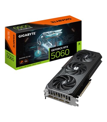 TARJETA GRAFICA GIGABYTE GAMING RTX 5060 OC 8GB GDDR7