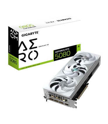 TARJETA GRAFICA GIGABYTE RTX 5080 AERO OC SFF 16G