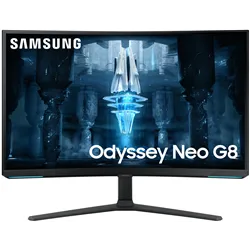 MONITOR GAMING SAMSUNG ODYSSEY NEO G8 UHD 32" CURVO 1000R 240HZ QUANTUM MINI-LED
