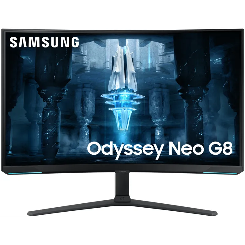 MONITOR GAMING SAMSUNG ODYSSEY NEO G8 UHD 32" CURVO 1000R 240HZ QUANTUM MINI-LED