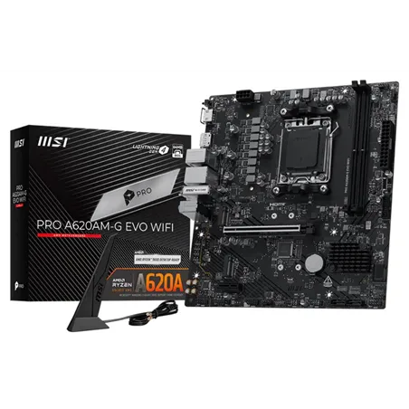 PLACA BASE MSI PRO A620AM-G EVO WIFI AMD DDR5