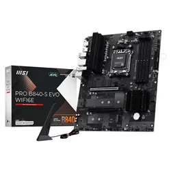 PLACA BASE MSI PRO B840-S EVO WIFI6E AM5 4XDDR5
