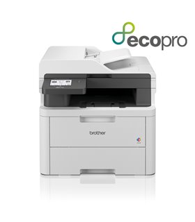 IMPRESORA BROTHER MULTIFUN LASER LED COLOR MFCL3740CDWE WIFI/FAX/DUPLEX/BLANCA