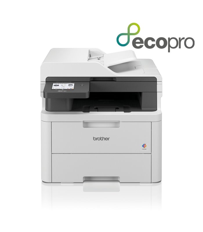 IMPRESORA BROTHER MULTIFUN LASER LED COLOR MFCL3740CDWE WIFI/FAX/DUPLEX/BLANCA