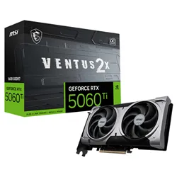 TARJETA GRAFICA MSI RTX 5060 TI 16G VENTUS 2X OC PLUS