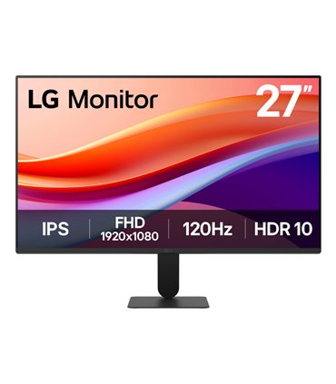 MONITOR LG 27U411A-B 27" FHD 100HZ VA CURVO HDR10 USB-C NEGRO