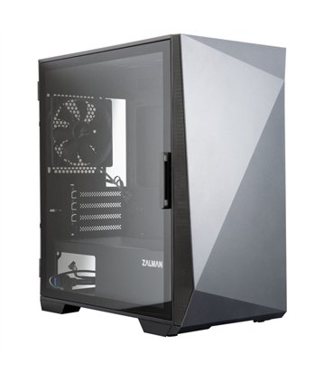CAJA ZALMAN Z1 ICEBERG MICRO-ATX 3XVENT 120MM 2XUSB 3.0 NEGRO S/N FUENTE