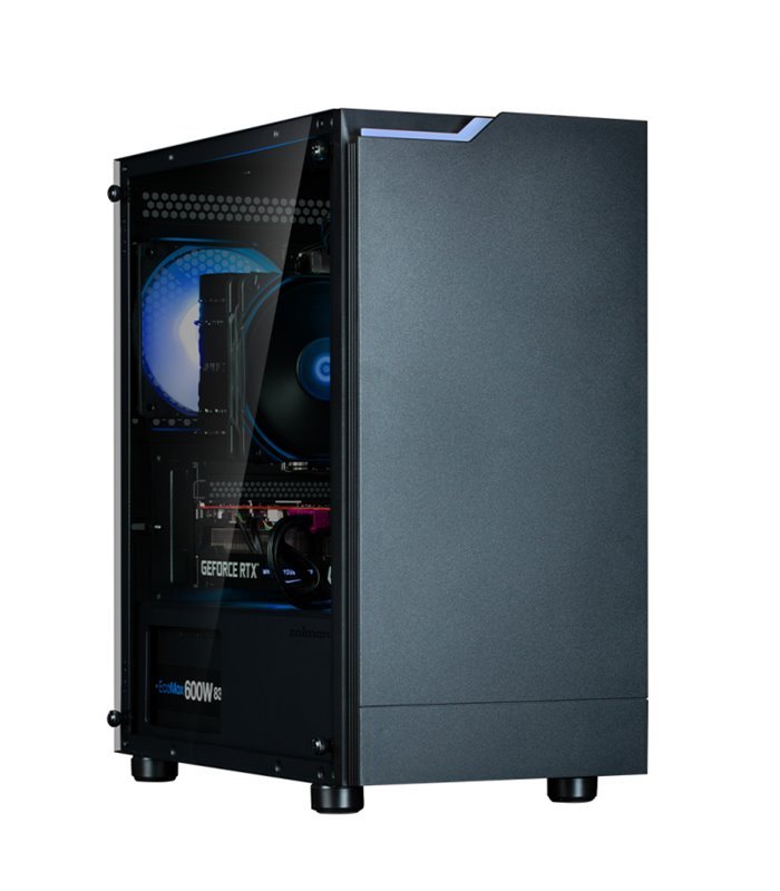 CAJA ZALMAN T4 PLUS MATX 1 X VENT 120MM ARGB 2XUSB 3.0 NEGRO S/N FUENTE