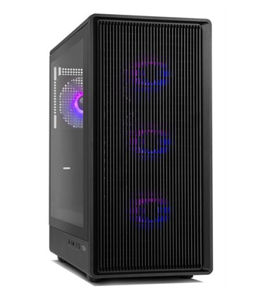 CAJA NOX SEMITORRE MESH INFINITY IOTA ARGB NEGRO USB 3.0