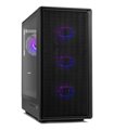 CAJA NOX SEMITORRE MESH INFINITY IOTA ARGB NEGRO USB 3.0