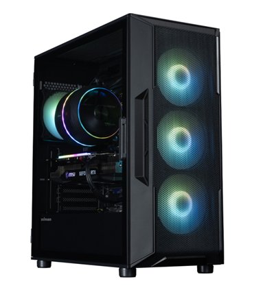 CAJA ZALMAN I3 NEO ARGB V2 ATX 4XVENT 120MM 2XUSB 3.0 NEGRO S/N FUENTE