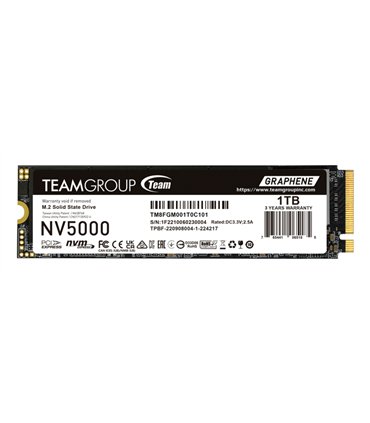 SSD TEAMGROUP NV 5000 M.2 NVMe 2280 PCI-E GEN4X4 1TB