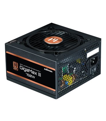FUENTE DE ALIMENTACION ZALMAN GIGAMAXIII 750W 80 + BRONZE ATX NEGRO