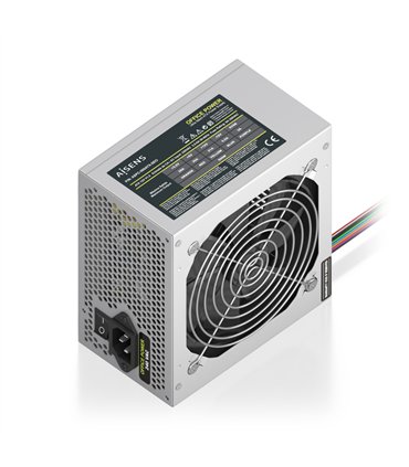 FUENTE ALIMENTACION AISENS ATX 500W OEM PLATA