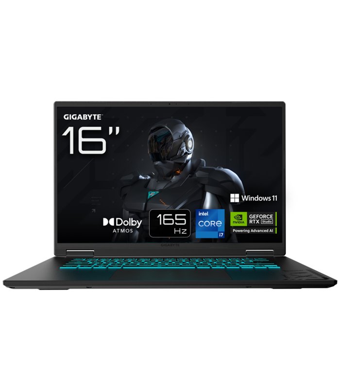 PORTATIL GIGABYTE A16 CWHI3ES864SH I7-13620H 32GB 1TB RTX5070 16"WUXGA W11H