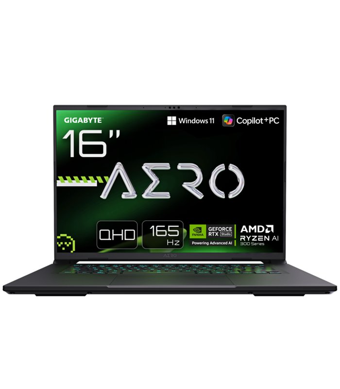 PORTATIL GIGABYTE AERO X16 2WHA3ESC65AH R9-370HX 32GB 1TB RTX5070 16"FHD W11H