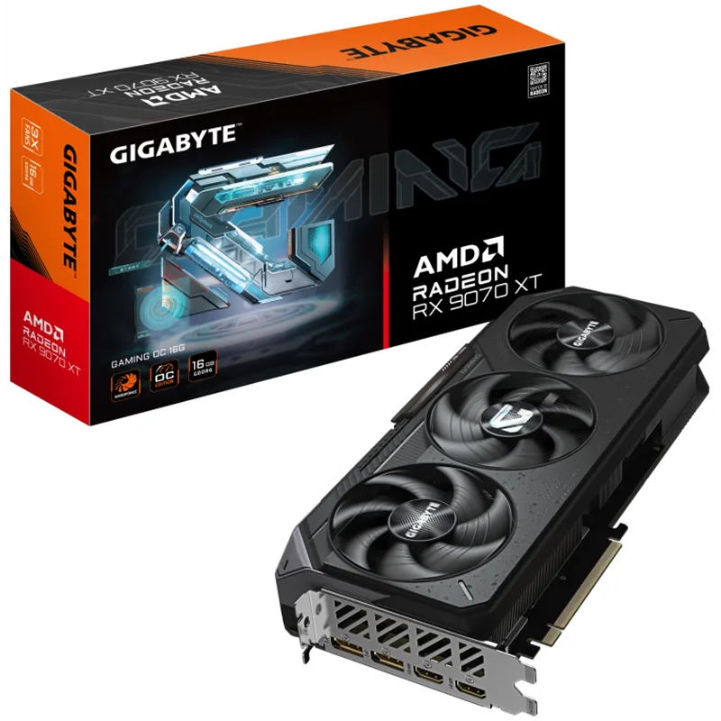 TARJETA GRAFICA GIGABYTE RADEON RX 9070XT GAMING OC 16G