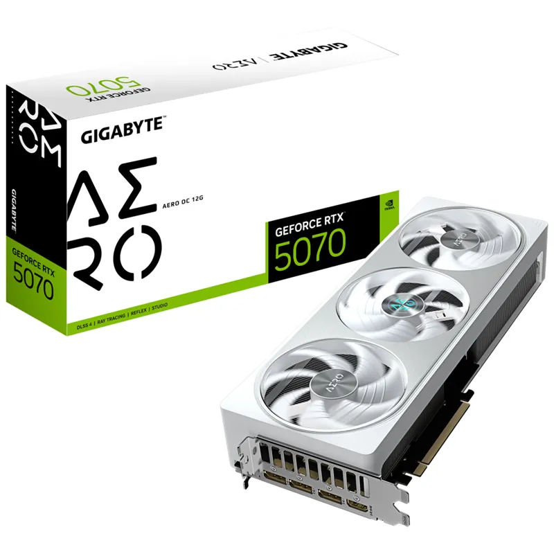 TARJETA GRAFICA GIGABYTE RTX 5070 AERO OC 12GB