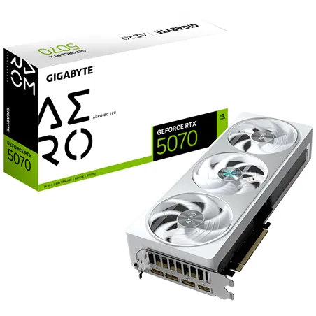TARJETA GRAFICA GIGABYTE RTX 5070 AERO OC 12GB