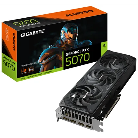 TARJETA GRAFICA GIGABYTE RTX 5070 WINDFORCE 12GB