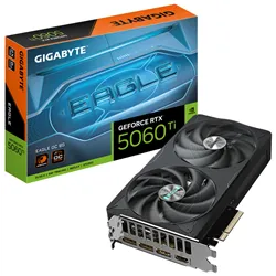 TARJETA GRAFICA GIGABYTE RTX 5060 TI EAGLE OC 8GB GDDR7 NEGRO