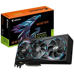 TARJETA GRAFICA GIGABYTE 5070 AERO OC 12GB NEGRO GDDR7
