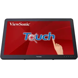 MONITOR VIEWSONIC TD2430 23,6" FHD VGA HDMI DP ALTAVOCES TACTIL NEGRO