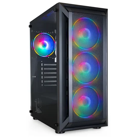 CAJA SEMITORRE GAMING TQGCC101-B "RAGNÄROK" NEGRA