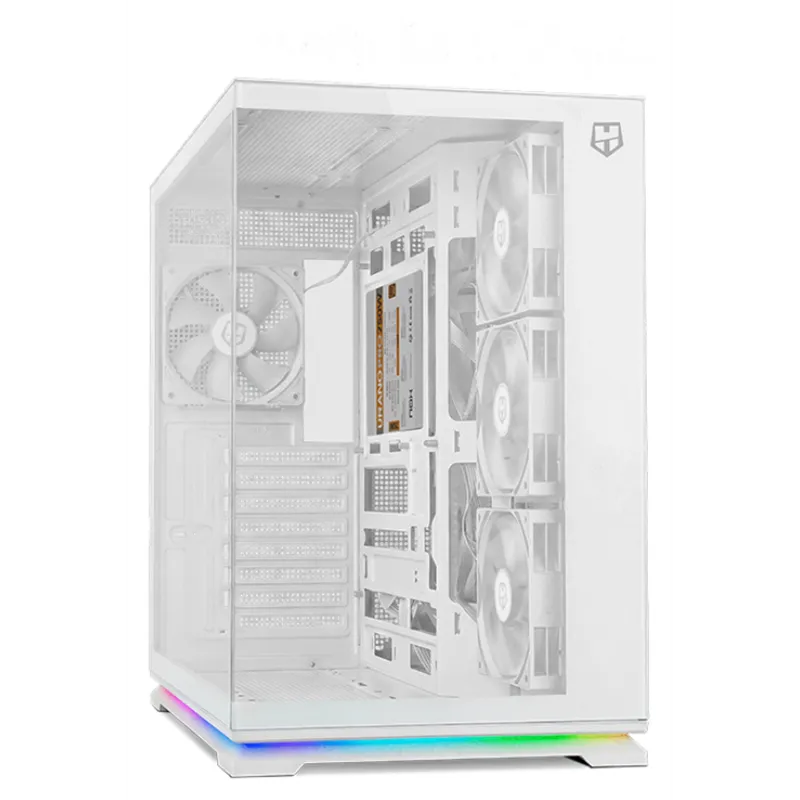 CAJA NOX ATX SEMITORRE HUMMER GALAXY ARGB BLANCA