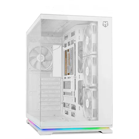 CAJA NOX ATX SEMITORRE HUMMER GALAXY ARGB BLANCA