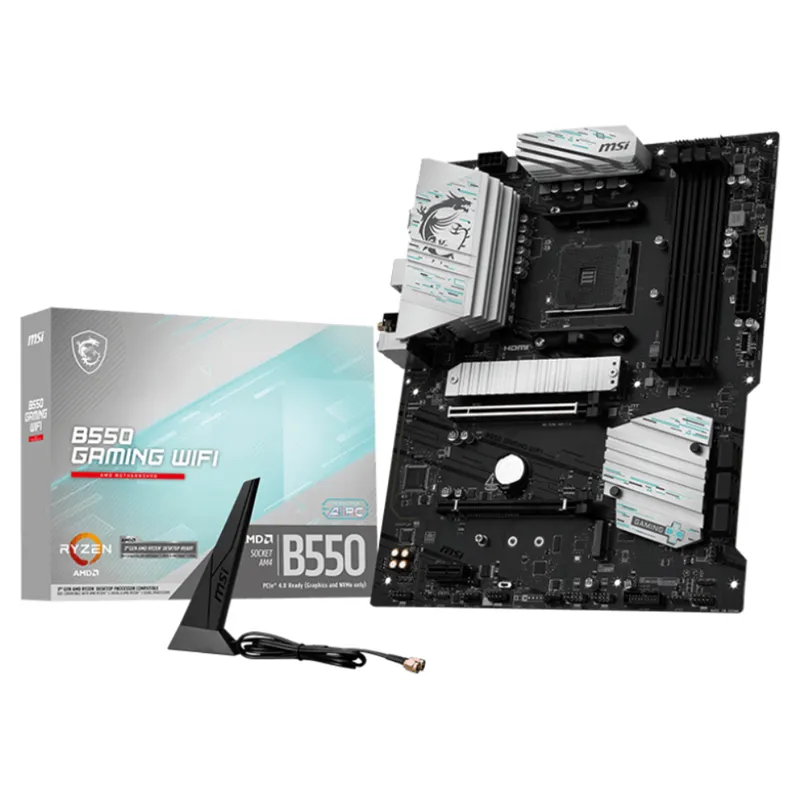 PLACA BASE MSI B550 GAMING WIFI AM4 ATX 4XDDR4