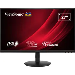 MONITOR VIEWSONIC 27" VA2708-HDJ FHD IPS LED VGA HDMI DP AJUS. ALTURA