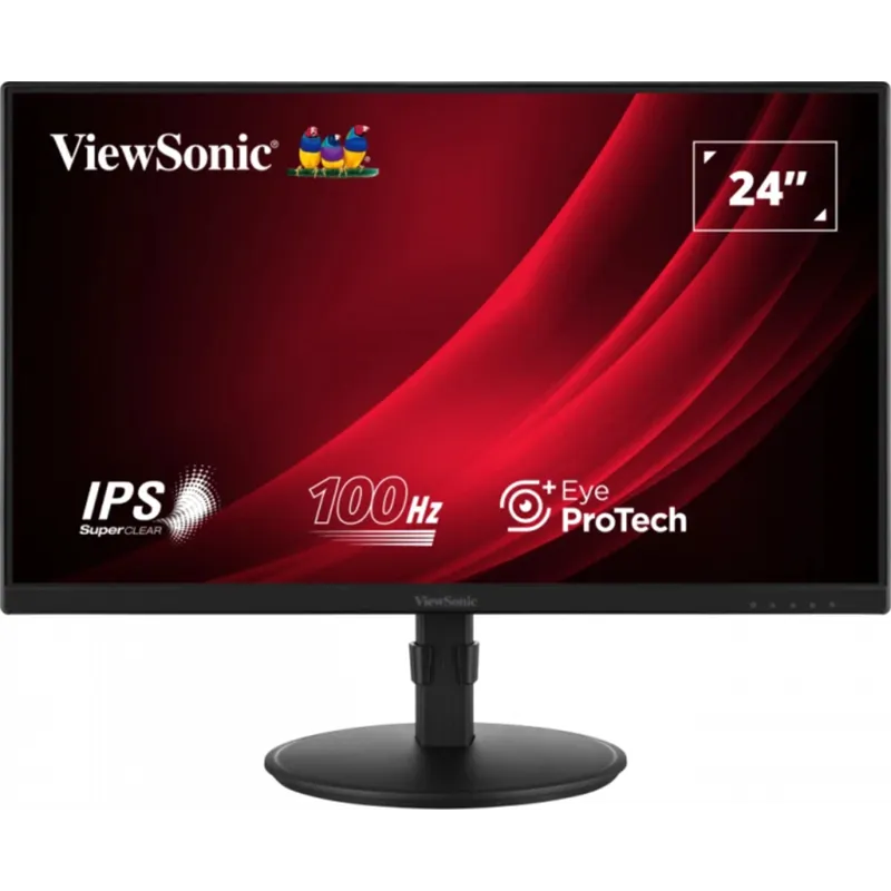 MONITOR VIEWSONIC 24" VG2408A FHD IPS LED VGA HDMI DP USB MULTI ERGONOMIC