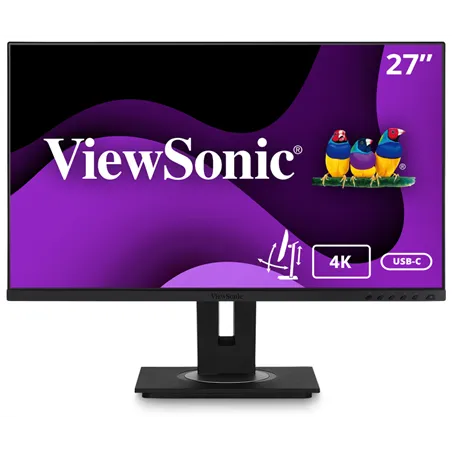 MONITOR VIEWSONIC 27" UHD IPS HDMI DP-INOUT USB-C RJ45 USB MULTI ERGO PIVOT