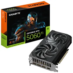 TARJETA GRAFICA GIGABYTE RTX 5060TI 8GB GDDR7
