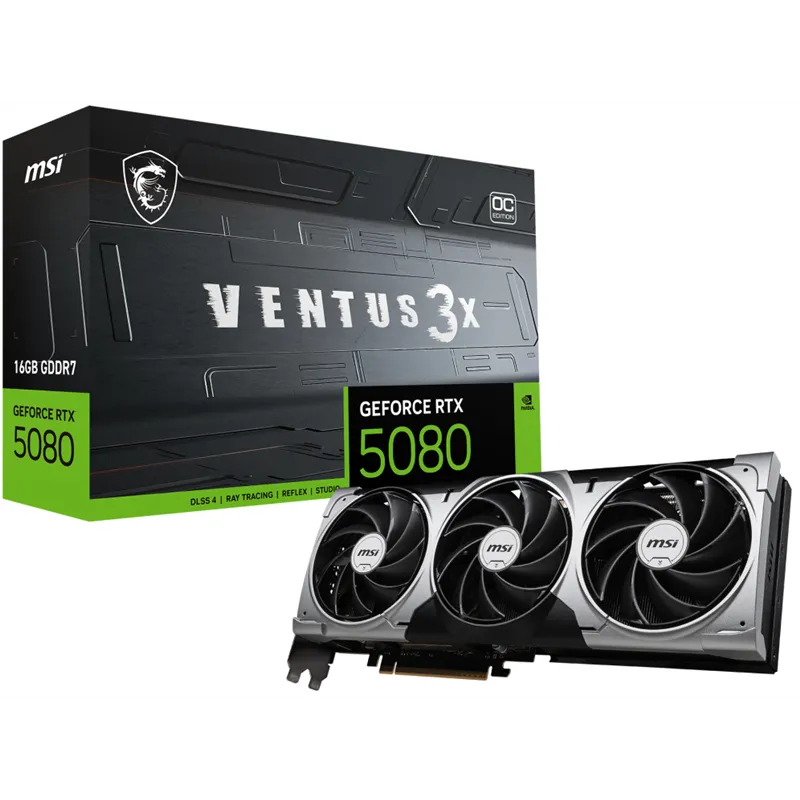 TARJETA GRAFICA GEFORCE RTX 5080 16G VENTUS 3X OC